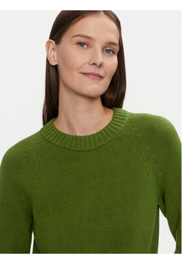 GAP - Gap Sweter 483675-09 Zielony Regular Fit. Kolor: zielony. Materiał: bawełna, syntetyk