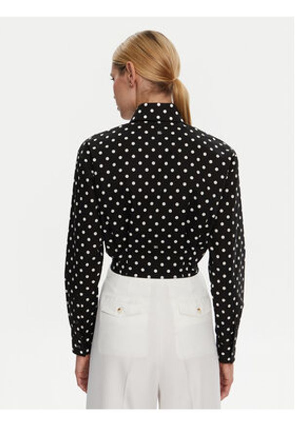 DOLCE & GABBANA - Dolce&Gabbana Koszula F5P61T FSFNR Czarny Regular Fit. Kolor: czarny. Materiał: bawełna