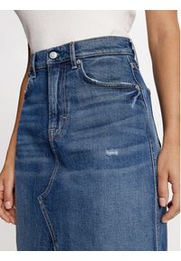 Tommy Jeans Spódnica jeansowa Claire DW0DW18225 Niebieski Regular Fit. Kolor: niebieski. Materiał: bawełna #4