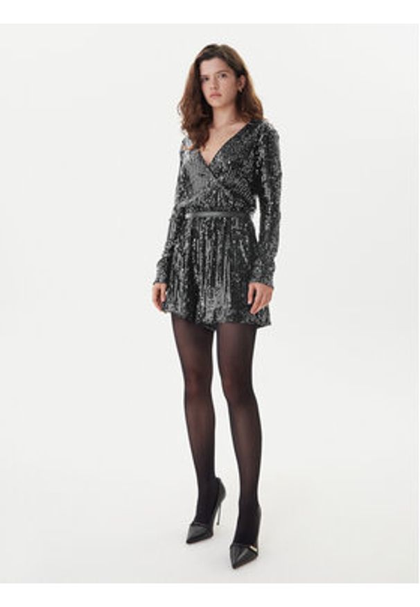 only - ONLY Kombinezon Amabel 15358369 Czarny Regular Fit. Kolor: czarny. Materiał: syntetyk