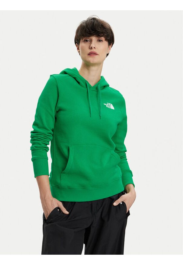 The North Face Bluza Simple Dome NF0A7X2T Zielony Regular Fit. Kolor: zielony. Materiał: bawełna
