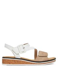 Sandały Rieker. Kolor: biały #1