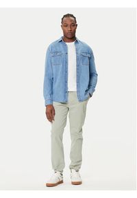 Tommy Jeans Koszula jeansowa DM0DM21727 Niebieski Regular Fit. Kolor: niebieski. Materiał: bawełna #5