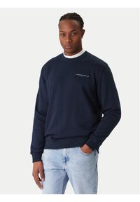 Tommy Jeans Bluza DM0DM20249 Granatowy Regular Fit. Kolor: niebieski. Materiał: bawełna #1