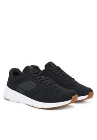 TOMMY HILFIGER - Tommy Hilfiger Sneakersy Modern Comfort Run Knit FM0FM05524 Czarny. Kolor: czarny. Materiał: materiał. Sport: bieganie #5