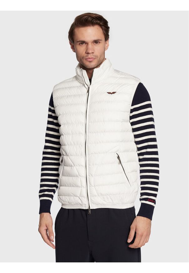Armata di Mare Bezrękawnik 5337210 Biały Regular Fit. Kolor: biały. Materiał: syntetyk. Długość rękawa: bez rękawów