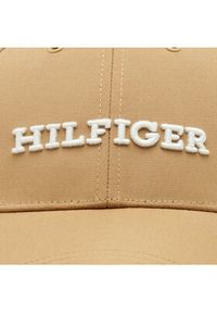 TOMMY HILFIGER - Tommy Hilfiger Czapka z daszkiem AM0AM11250 Beżowy. Kolor: beżowy. Materiał: poliester, materiał