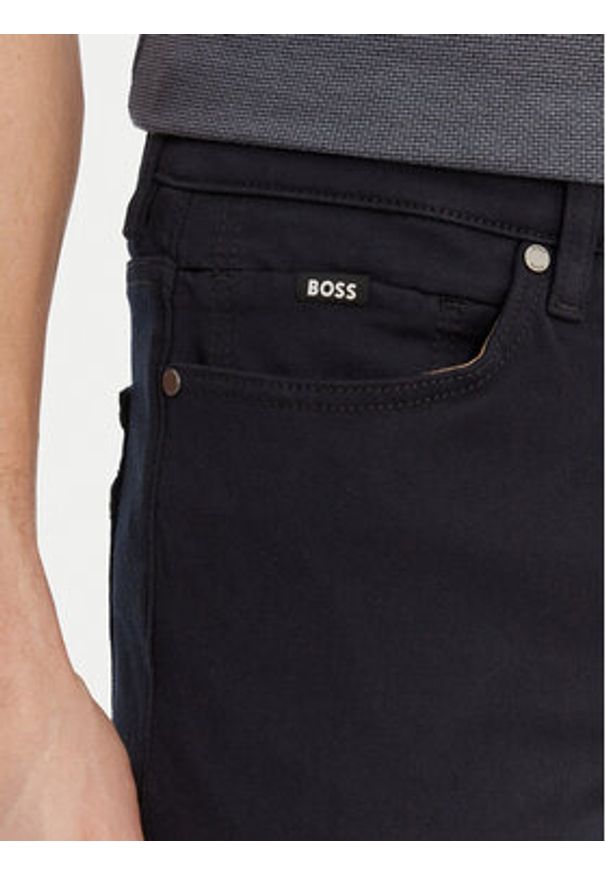 BOSS Jeansy H-Delaware 50550942 Granatowy Slim Fit. Kolor: niebieski