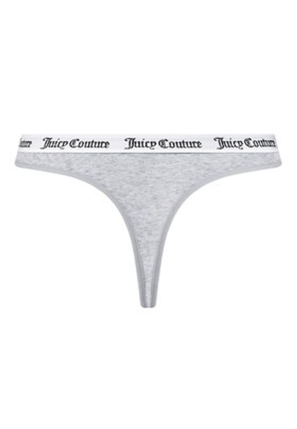 Juicy Couture Komplet 3 par stringów JCLTH224571 Kolorowy. Materiał: bawełna. Wzór: kolorowy