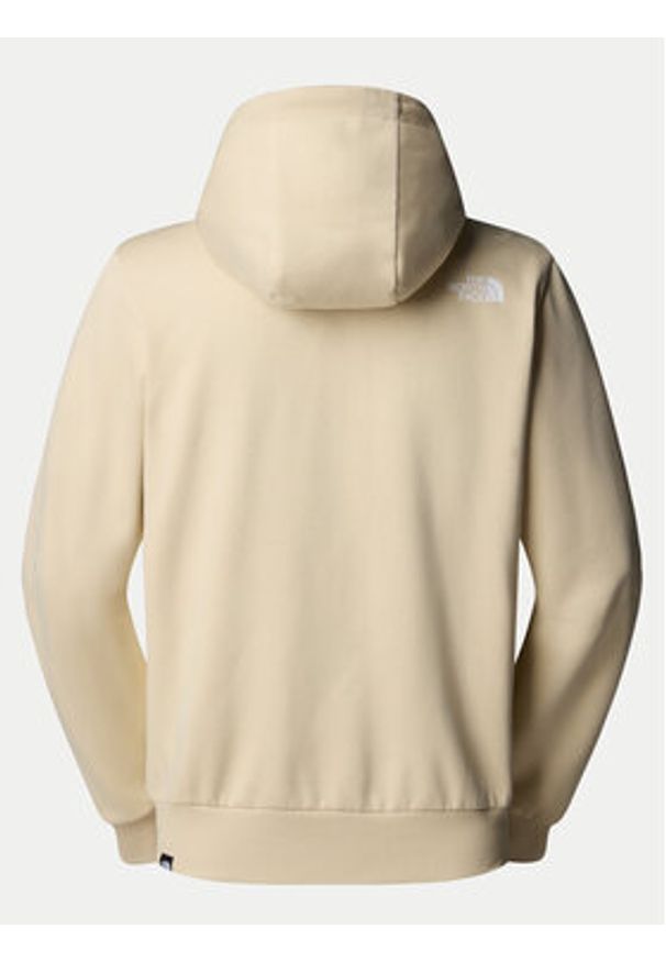 The North Face Bluza Simple Dome NF0A89FD Beżowy Regular Fit. Kolor: beżowy. Materiał: syntetyk