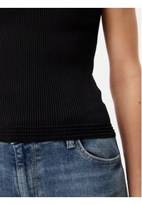 Guess Sweter W5GR10 Z3L10 Czarny Regular Fit. Kolor: czarny. Materiał: wiskoza #3