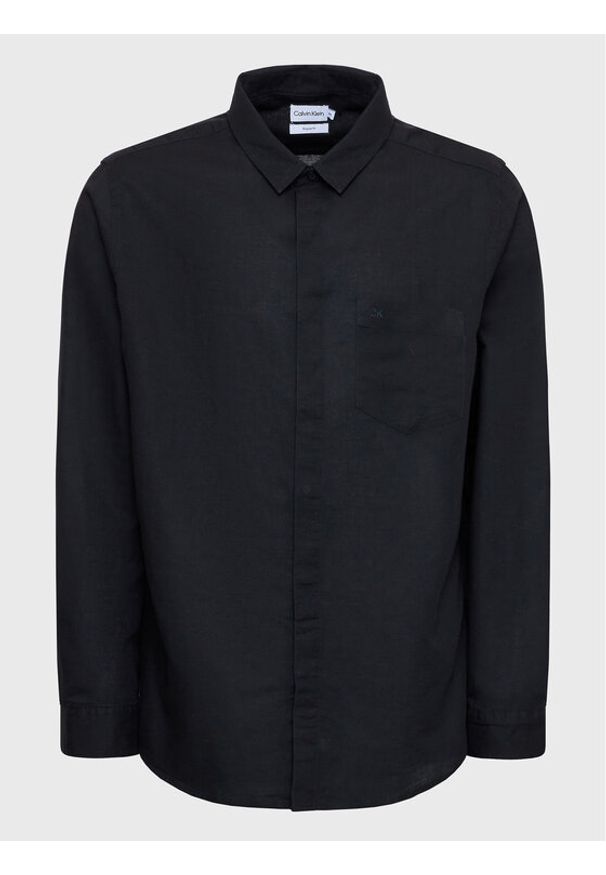 Koszula Calvin Klein. Kolor: czarny