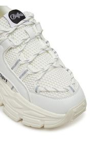 Buffalo Sneakersy Saturn Lace 1636351 Biały. Kolor: biały. Materiał: skóra