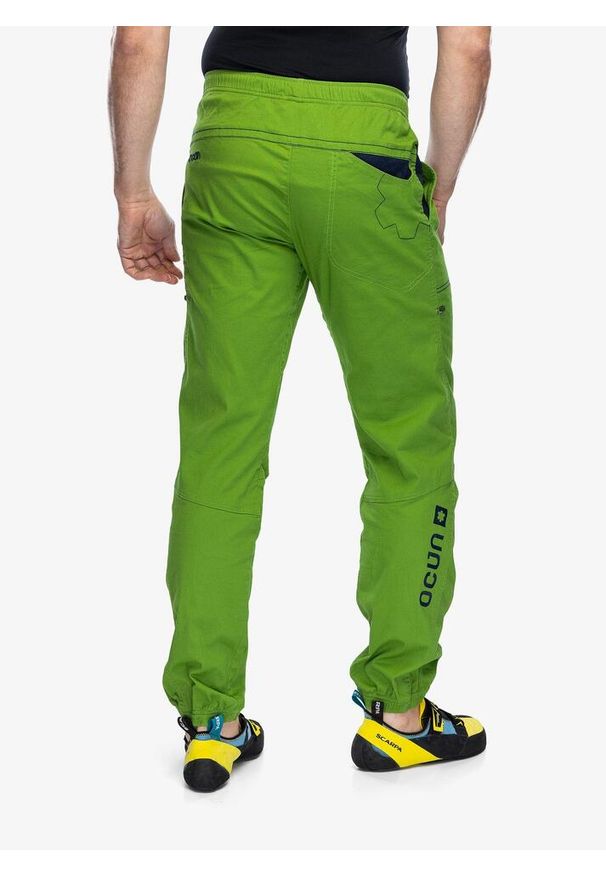 OCUN - Spodnie wspinaczkowe męskie Ocun Jaws Pants. Kolor: zielony