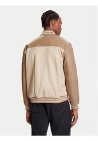 Guess Kurtka bomber M5BL2B K1062 Beżowy Regular Fit. Kolor: beżowy. Materiał: syntetyk #2