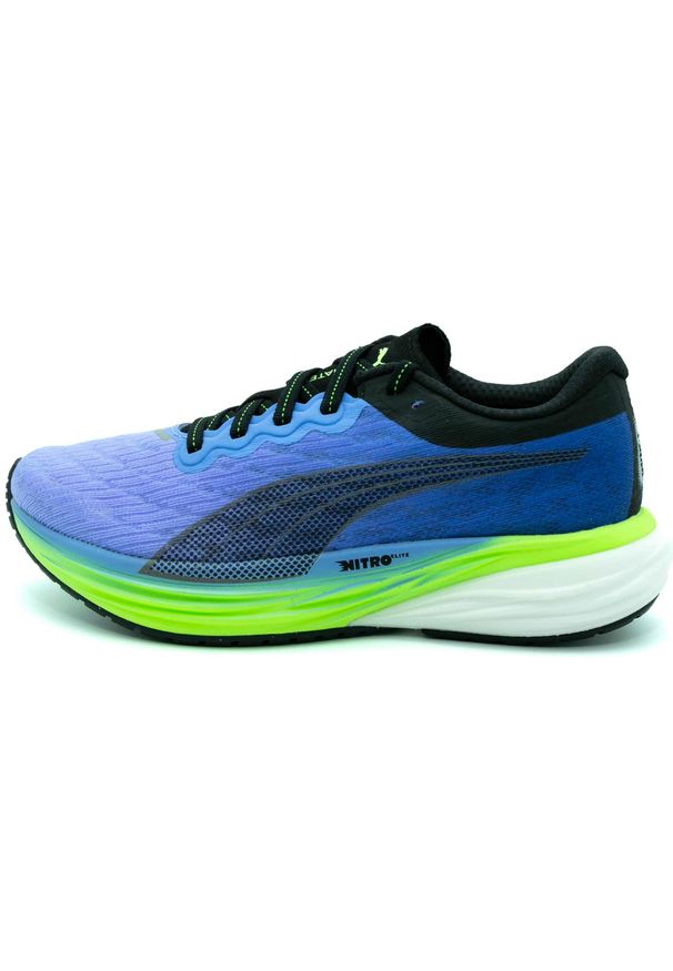 Puma - Buty do biegania damskie PUMA Deviate Nitro 2. Kolor: niebieski. Sport: bieganie