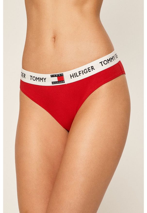 TOMMY HILFIGER - Tommy Hilfiger - Figi UW0UW02193. Kolor: czerwony