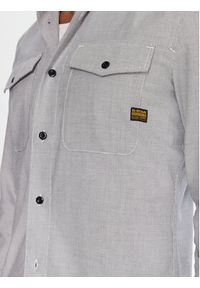 G-Star RAW - G-Star Raw Koszula Marine D24963-C290 Khaki Slim Fit. Kolor: brązowy. Materiał: bawełna. Styl: marine #5