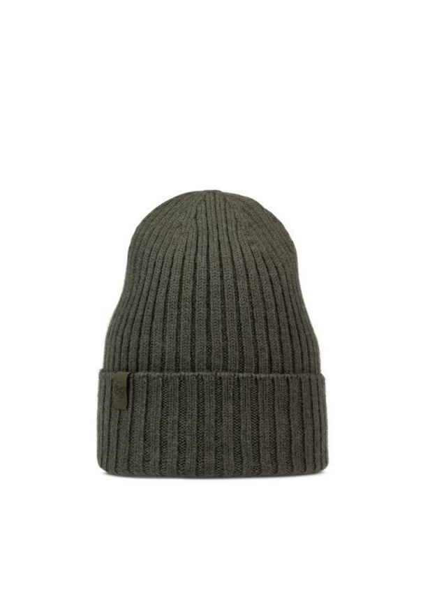 Buff - Czapka zimowa z wełny merino Norval. Kolor: wielokolorowy, brązowy, zielony. Materiał: wełna. Sezon: zima. Styl: sportowy