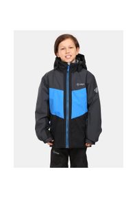 Chłopięca kurtka narciarska Kilpi ATENI-JB. Kolor: szary. Sezon: zima. Sport: narciarstwo #1