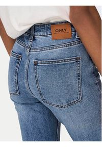 only - ONLY Jeansy Emily 15195573 Niebieski Straight Fit. Kolor: niebieski