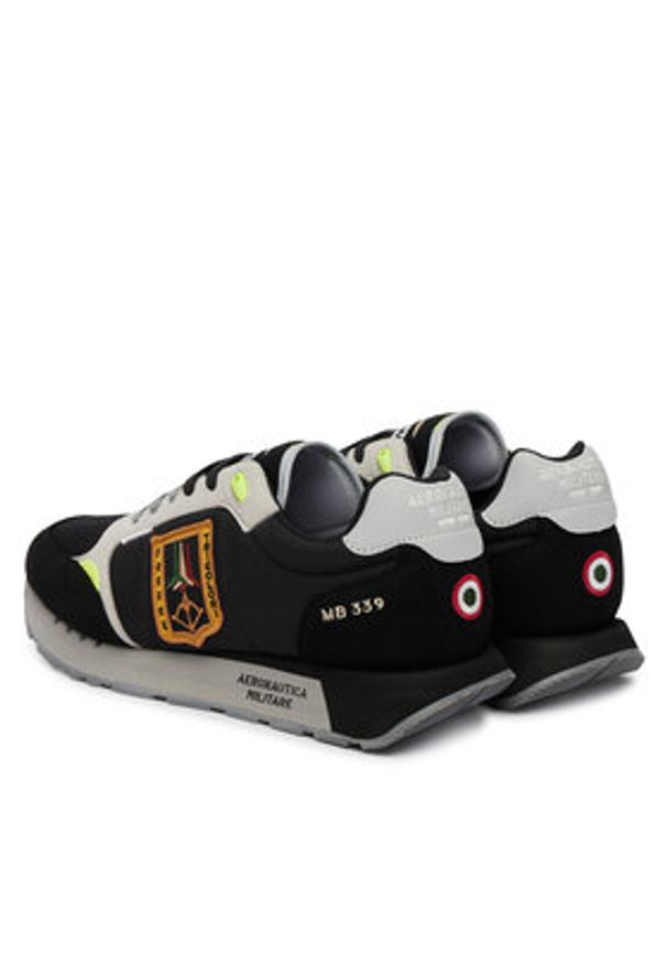 Aeronautica Militare Sneakersy 261SC0292UCT03331 Czarny. Kolor: czarny. Materiał: materiał