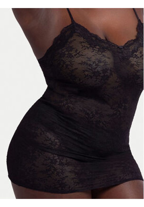 Dorina Halka FXDS0010LA176 Czarny Regular Fit. Kolor: czarny. Materiał: syntetyk