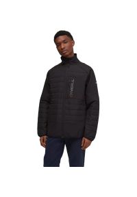 Kurtka męskie O'Neill Transit. Kolor: czarny. Materiał: poliamid, materiał, puch. Sport: turystyka piesza #1