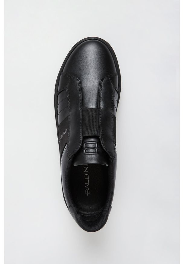 Baldinini - Sneakersy męskie skórzane BALDININI. Materiał: skóra