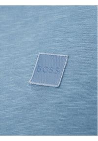 BOSS Polo 50536728 Niebieski Regular Fit. Typ kołnierza: polo. Kolor: niebieski. Materiał: bawełna
