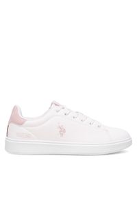 U.S. Polo Assn. Sneakersy MARLYN001 Biały. Kolor: biały. Materiał: skóra