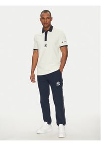 Champion Polo 221044 Biały Regular Fit. Typ kołnierza: polo. Kolor: biały. Materiał: bawełna