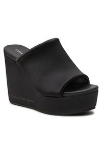 Calvin Klein Jeans Klapki Wedge Sandal Sat Nyl Dc YW0YW01359 Czarny. Kolor: czarny #5
