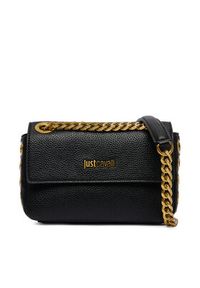 Just Cavalli Torebka 80RA4BF5 ZSB81 Czarny. Kolor: czarny. Materiał: skórzane #4