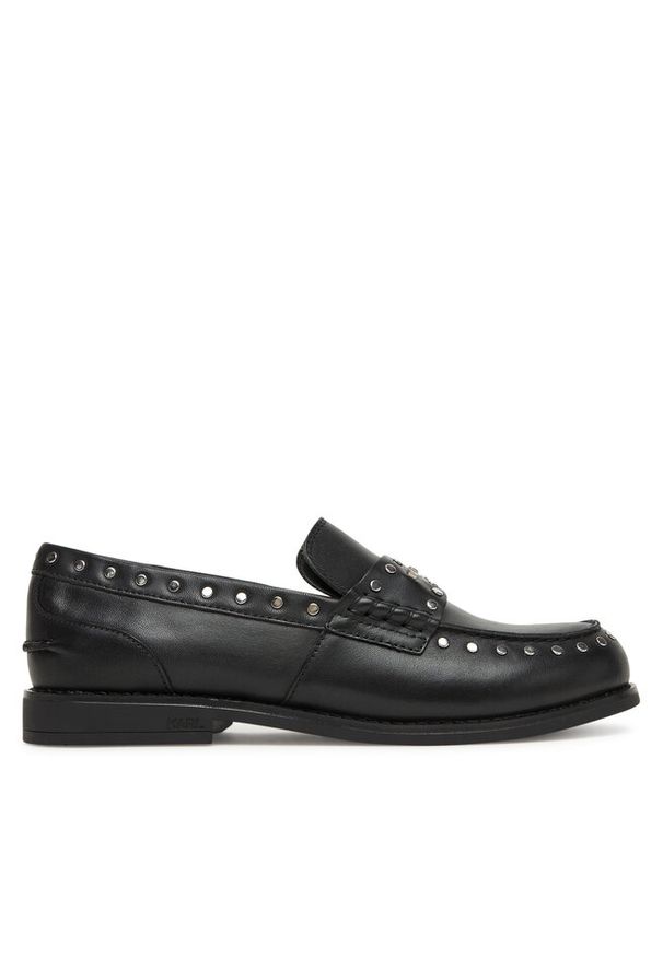 Karl Lagerfeld - Mokasyny KARL LAGERFELD. Kolor: czarny