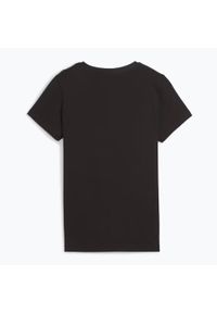 Puma - Koszulka damska PUMA ESS+ Graphic Tee. Kolor: czarny
