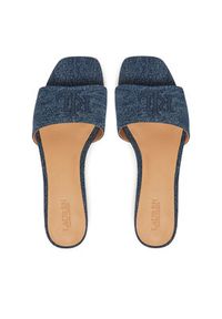 Lauren Ralph Lauren - LAUREN RALPH LAUREN Klapki Everley 802966836001 Niebieski. Kolor: niebieski. Materiał: materiał #3