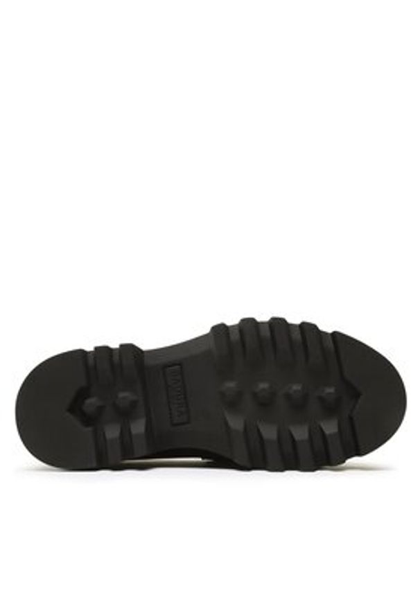 Badura Loafersy 22SS24 Czarny. Kolor: czarny. Materiał: skóra