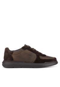 Badura Sneakersy BOZEMAN II-34 MI08 Brązowy. Kolor: brązowy. Materiał: zamsz, skóra