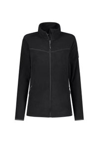 GLOMEX - Damska bluza z kapturem Kjelvik Polar Danique czarna rozmiar 50. Typ kołnierza: kaptur. Kolor: czarny. Materiał: polar #1