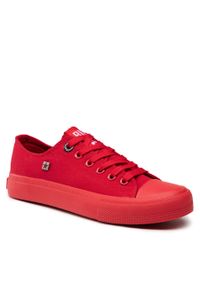 BIG STAR SHOES - Trampki Big Star Shoes AA274007 Red. Kolor: czerwony. Materiał: materiał #1