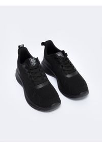 Big-Star - Sneakersy męskie czarne NN174139 906. Okazja: na co dzień. Kolor: czarny. Materiał: materiał, skóra. Sezon: lato #2