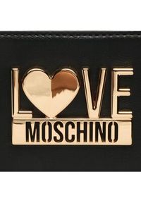 Love Moschino - LOVE MOSCHINO Torebka JC4025PP1HLK0000 Czarny. Kolor: czarny. Materiał: skórzane #4