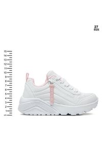 skechers - Skechers Sneakersy Uno Lite 310387L Biały. Kolor: biały. Materiał: skóra #7