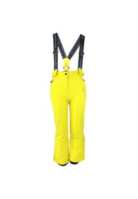 PEAK MOUNTAIN - Dziewczęce spodnie narciarskie Peak Mountain Gashell. Kolor: żółty. Sezon: zima. Sport: narciarstwo #1