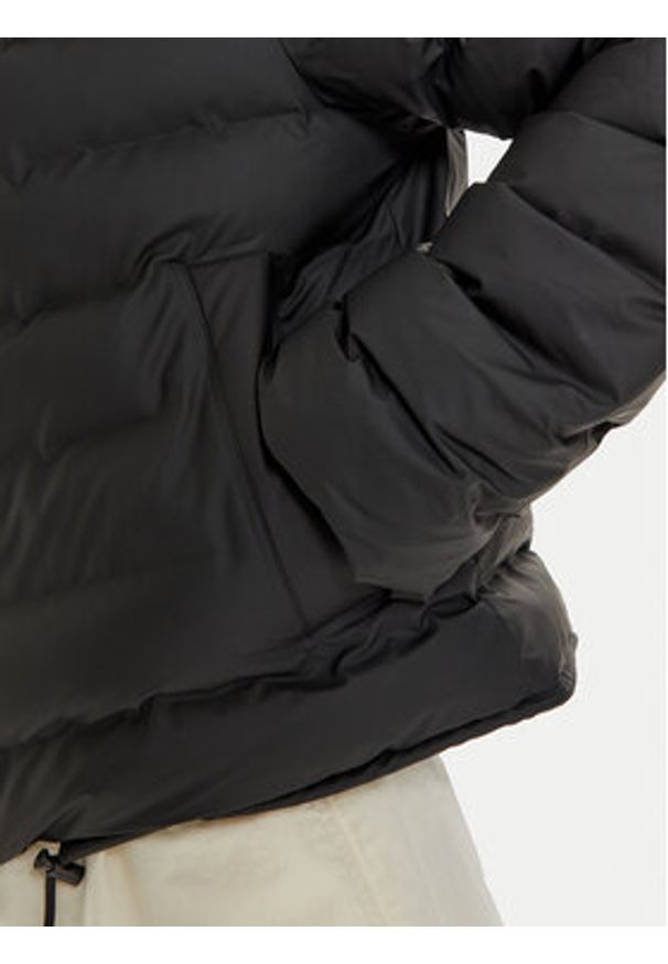 Rains Kurtka przejściowa Unisex 15820 Czarny Regular Fit. Kolor: czarny. Materiał: syntetyk