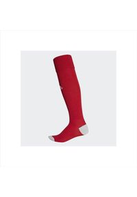 Adidas - Skarpetki adidas Milano. Kolor: czerwony, biały, wielokolorowy. Sport: piłka nożna