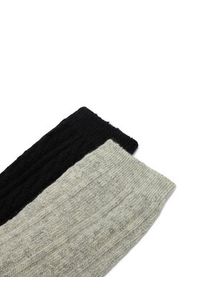 Nine West Skarpety długie CEO_LA_NW_17637_W_AW25 (2-PACK) Czarny. Kolor: czarny. Materiał: poliamid, nylon #3