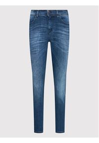 Sisley Jeansy 4RR3575V7 Granatowy Slim Fit. Kolor: niebieski