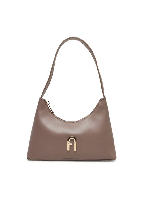 Furla Torebka Diamante WB00863 AX0733 MA200 Brązowy. Kolor: brązowy. Materiał: skórzane
